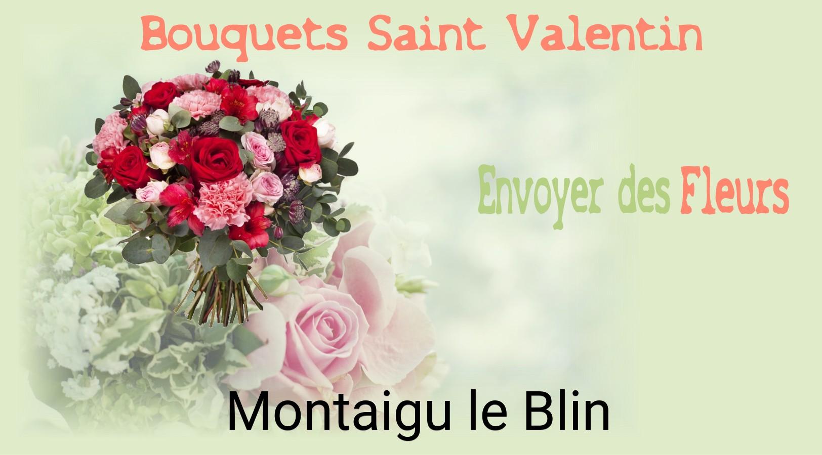 Roses de Saint-Valentin livrées à Montaigu-le-Blin